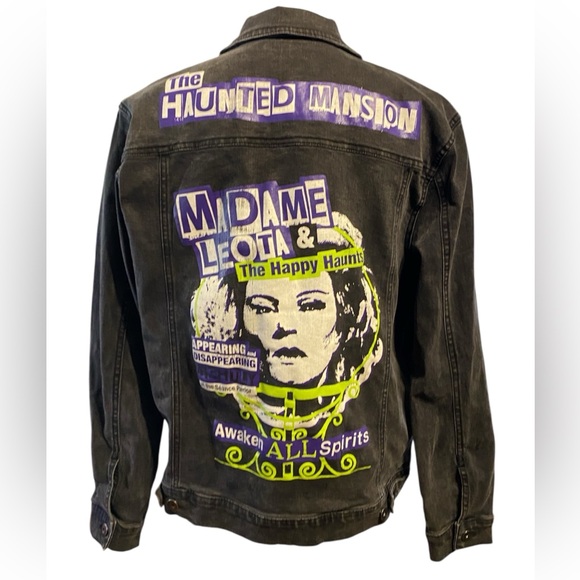 Haunted Mansion Madame Leota Denim Jacket - Picture 1 of 9